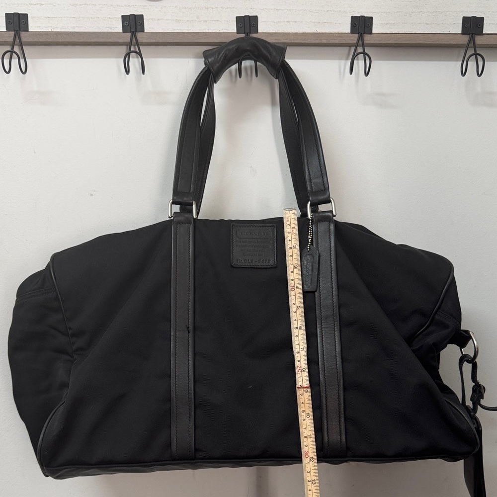 Coach Black Duffel Bag for Men - Picture 2 of 8